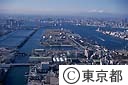 豊洲から埠頭方向