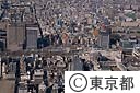 再開発地域と錦糸町駅付近