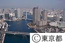 佃大橋と隅田川