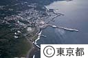 元町と港（空撮）