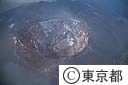 三原山噴火口（空撮）