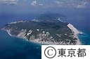 新島全景（空撮）