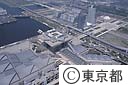 東京ビッグサイトとＴＦＴビル（空撮）