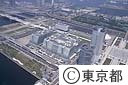 有明フロンティアビルとＴＦＴビル（空撮）