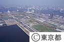 有明から青海、台場地区（空撮）