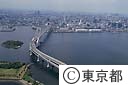 台場からのレインボーブリッジ