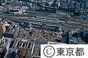東京駅丸の内ビル群（空撮）