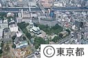 東京都慰霊堂平和祈念館建設予定地（空撮）