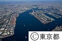 大井・青海コンテナ埠頭（空撮）