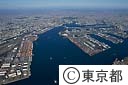 大井・青海コンテナ埠頭（空撮）