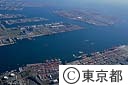 大井コンテナ埠頭（空撮）