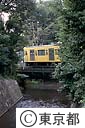西武拝島線の鉄橋（玉川上水）