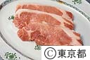 脂の白い筋がブランド豚ＴＯＫＹＯ　Ｘの肉
