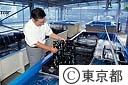 水産試験場のトコブシの養殖
