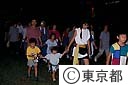 東京都、府中市合同夜間防災訓練