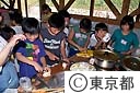 夕やけ小やけ文化農園（野外炊事場）