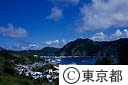 小笠原二見港全景