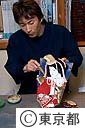 押絵羽子板の職人