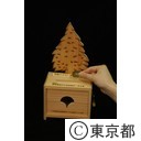 花粉の少ない森づくり募金の募金箱