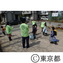 都立高校生ボランティアスタッフジャンパー（小学生の安全対策支援）