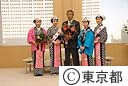 伊豆大島椿まつりキャンペーン隊の石原知事訪問