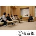 東京マラソン２００７海外招待選手石原知事表敬