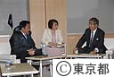 マニラ首都圏長官の石原知事表敬