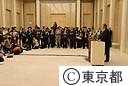石原知事３選後の囲み取材