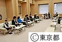 国際体操連盟グランディ会長の石原知事表敬