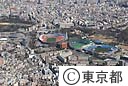 航空写真（神宮球場・国立競技場）