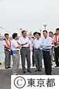 羽田空港再拡張事業（Ｄ滑走路整備）視察