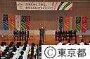 ２００８ジュニアスポーツアジア交流大会選手団石原知事表敬