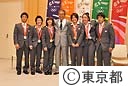 北京オリンピックレスリングメダリストの石原知事表敬
