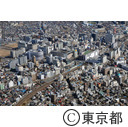 立川駅周辺（空撮）