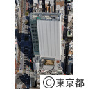 歌舞伎座（空撮）