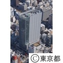 歌舞伎座（空撮）