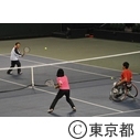 IOC評価委員会サイトビジット（有明テニスの森）