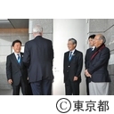 IOC評価委員のお見送り