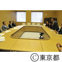 都議会各会派新役員の面会