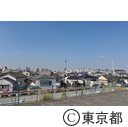 荒川から見た東京スカイツリー