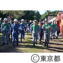 平成25年度東京都・あきる野市合同総合防災訓練（水元公園）