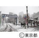 大雪の銀座