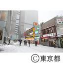 大雪の銀座