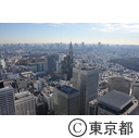 都庁舎屋上からの風景