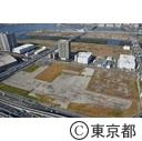有明テニスの森付近 東京2020オリンピック・パラリンピック競技場予定地（空撮）