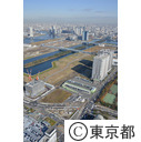 有明テニスの森付近 東京2020オリンピック・パラリンピック競技場予定地（空撮）