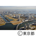 有明テニスの森付近 東京2020オリンピック・パラリンピック競技場予定地（空撮）