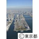 晴海埠頭 東京2020オリンピック・パラリンピック選手村予定地（空撮）