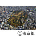 新宿御苑（空撮）