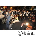 狐の行列